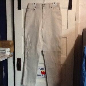 Bill Blass white jeans